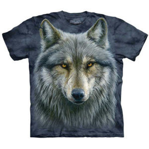 The Mountain Graphic T-shirt Warrior Wolf